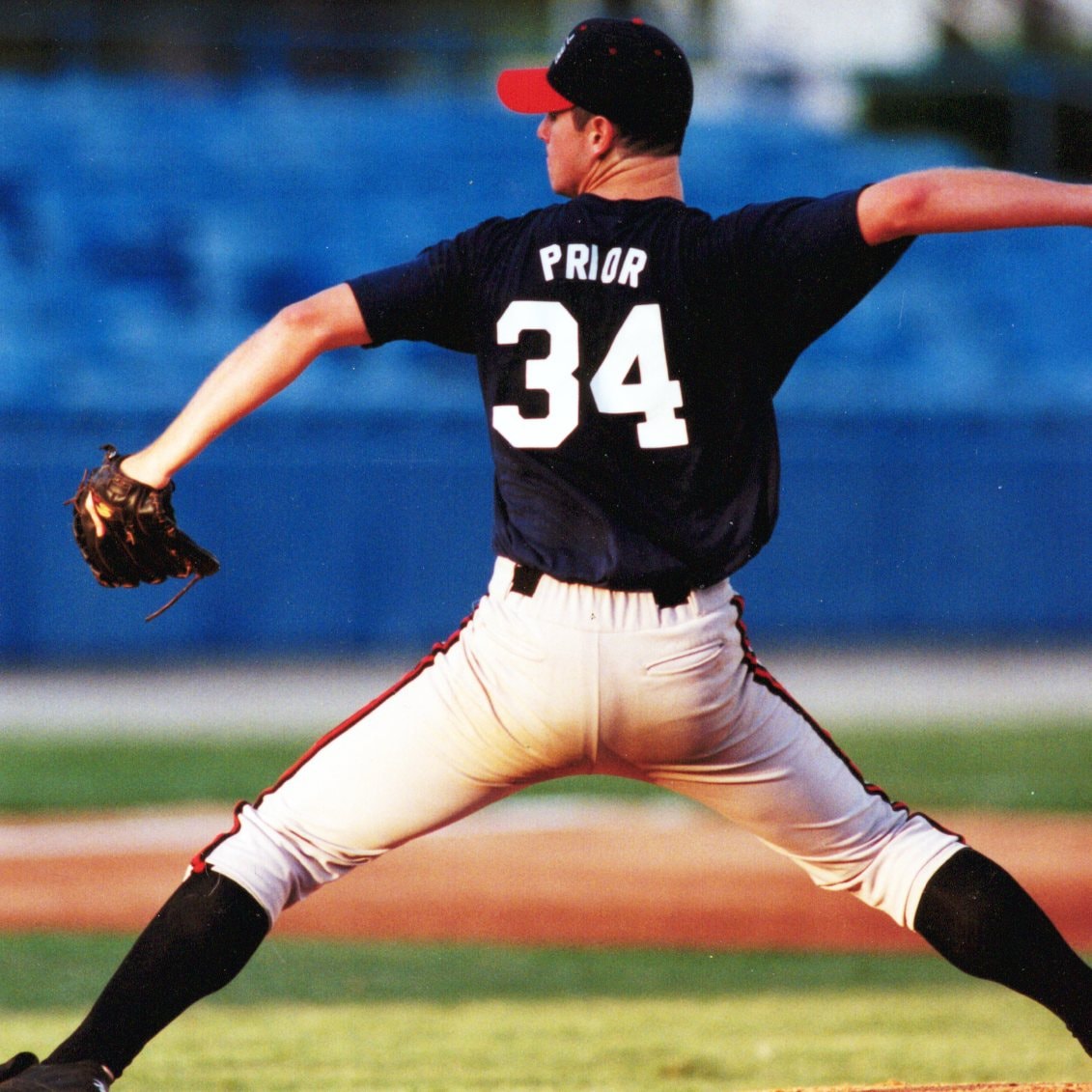 Mark Prior pitching at the 1997 Team One National Showcase